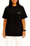 Oversized Programmer Cep and Sırt Printed Unisex T-Shirt - 3