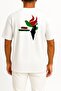 Oversize Free Palestine Unisex T-Shirt with Chest and Back Design - 2
