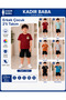 Boy's Teddy Bear Detailed T-Shirt and Shorts 2-Piece Summer Set 4-12 Years Old - 2