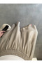Elastic Waist Modal Fabric Skirt with Side Pockets - 5