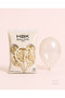 Pastel 12" Balon Hbk Transparent 100Pcs