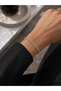 Steel Twist Chain Women's / Men's Bracelet Gold / Silver - 4