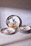 Old English the Gleaners V1 6-Person Cake Set 21 cm - 4