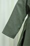 Tunic, Long Slit Pants, Pocketed Modal Set -Khaki - 7