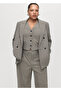 Wool Blend Straight-Leg Fabric Trousers - 8