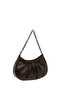 Women's Shoulder Bag with Logo Detail - 2