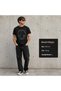 LOTR Lord of the Rings Characters Printed 100% Cotton Oversize Black T-shirt - 6