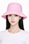 Katlanabilir Charm Bucket Şapka Pembe - 5