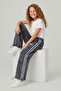 Girls' Comfortable Cut Sweatpants with Drawstring Waist and Adjustable Elastic Cuffs - 3