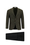 6 Drop Regular Fit Standard Cut Wool Patterned Combination Suit