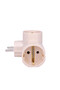 Bolantedz European Type Conversion Plug 1 TO 3 Way EU Standard Power Adapter Socket 16A Travel Pl... - 3