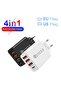 EU White Total 48W Multi-Port USB PD Wall Charger Adapter for iPhone 13/12 Mobile Phone Plu... - 8