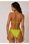 Light Green Halter-Neck Women's Fashionable Triangle Bikini Set - 3