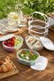 Colorful 3-Tier Portable Multi-Purpose Food Container for Nutrition and Storage - Picnic Set 5.6Lt. - 4