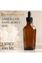 1 Piece 100 ml Amber Glass Dropper Bottle – Empty Cosmetic Oil and Serum Bottle