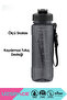 850ml New Collection Medium Size Tritan Water Bottle with Silicone Straw, Measuring Scale, Transparent Body and Hand Strap, Bpa Free, Odor Free - 5