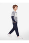 Printed Long Sleeve Crew Neck Cotton T-Shirt - 3