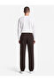 Viscose Blended Pocketed Waist-Tie Sweatpants - 3