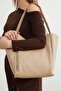 Faux Leather Zippered Shoulder Bag - 6