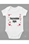 Auntie's Love Printed Snap Fastener Baby Bodysuit