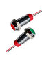 12-24V 12mm Green Waterproof IP67 Signal light Metal LED Warning Indicator Light Signal Lamp Pilot W - 4