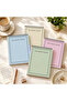 Set of 4 Unlined Notebooks 13 X 20 cm 50 Sheets Cardboard Cover Top Spiral Notebook Notebook Happy