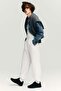 Three-Threaded Legged Rubber-Soled Sweatpants - 3