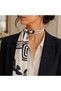 Pearl Necklace,Pearl Scarf Necklace,Scarf,Handbag Scarf,Handbag Charm,Multi-Purpose Accessory,Jewelry,Necktie,Ship Anchor Figured