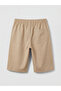 Two Mt Shop Quality Boys' Gabardine Bermuda Shorts with Elastic Waist - 3