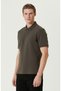 N-Tech Haki Fermuarlı Pike Tshirt - 4