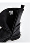 Lcw Steps Black Leather Look Girl's Boots - 7