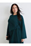Rmz Gi̇yi̇m Farkiyla Large Size Zero Roba Collar Drawstring Dress - 3