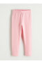 Nevavm Girls' Leggings with Elastic Waist, 2-Piece Set - 5