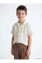 Nevavm Striped Boy's Shirt with Difference