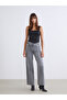 Esvab • Modern & Distinctive Wide-Leg Women's Jean Pants - 2