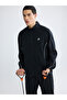 Alita city men's stand collar zippered sweatshirt with a difference