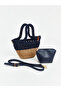 Trendlucky Women's Straw Beach Bag with a Difference - 2