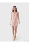 Two Mt Shop Quality Oval Collar Printed Women's Nightgown - 2