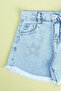 Star Stone Tasseled Girls' Shorts - 2
