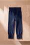 Elastic Detailed Children's Tights Navy Blue - 3