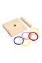 Bird Training Ring Toy Parrot Educational Toys Training Interactive Bird Supplies Bird Toys Rando... - 3