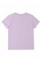 Benetton girl's rainbow print short sleeve t-shirt 4-14 years lila - 2