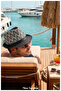 Geometric Patterned Summer Beach and Casual Fedora Hat (57-58 Cm, Women/Men) - 2