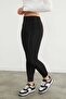 Active Text Printed High Waist Leggings - 5