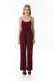 Modal Jumpsuit with Straps and Zipper - 7