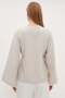Single Button Sleeve Slit Jacket - 8