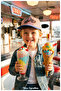 Retro Style 100% Cotton Boy's Hat (Ages 4-8) (Size 52 cm) - 4