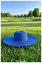 Bring the Energy of Summer to Your Style! Eye-Catching 45 cm Wide-Diameter Straw Hat (Inner Tapering String Available) - 4