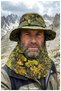 Camouflage Patterned Safari Hat - Outdoor Fishing and Hunting Hat with Neck and Brim Protection (57-58 cm) - 3