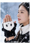 Plush Luxury Gloves with Covers for Women - 3